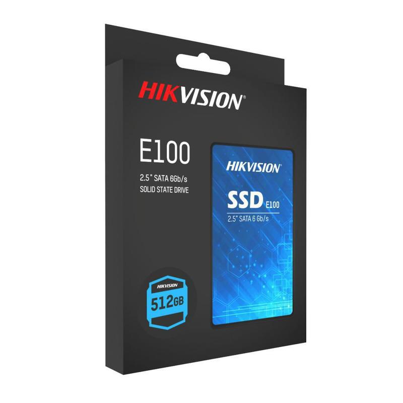 SSD 512GB Sata 3 2,5 E100 Hikvision HS-SSD-E100/512G - HD SSD